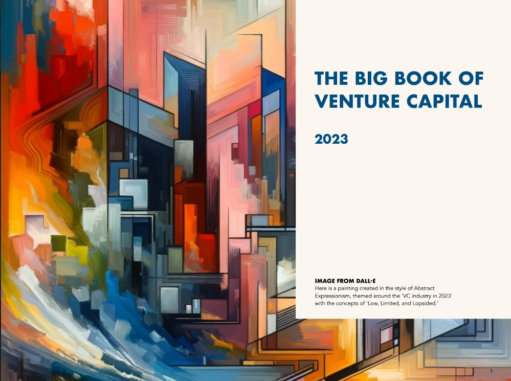 THE BIG BOOK OF VENTURE CAPITAL 2023