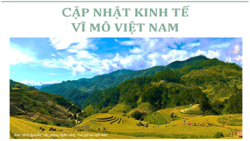 CẬP NHẬT KINH TẾ VĨ MÔ VIỆT NAM 