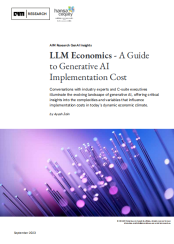 LLM ECONOMICS - A GUIDE TO GENERATIVE AI IMPLEMENTATION COST